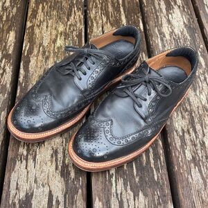 Grenson Leather Wingtip Shoes